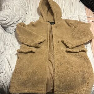 Sherpa Parka Jacket, Madden NYC, size medium